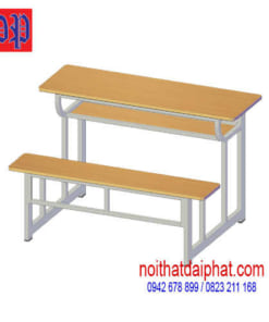 Bàn liền ghế không tựa