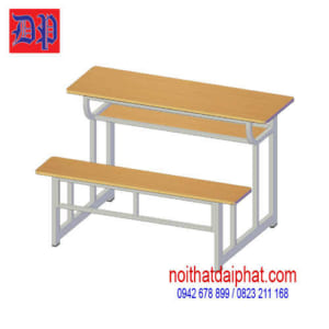 Bàn liền ghế không tựa