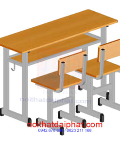 Bàn 2 ghế mặt gỗ học sinh