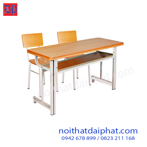 Bàn ghế bán trú ghế rời BGBT-DP01 | Nội thất Đại Phát